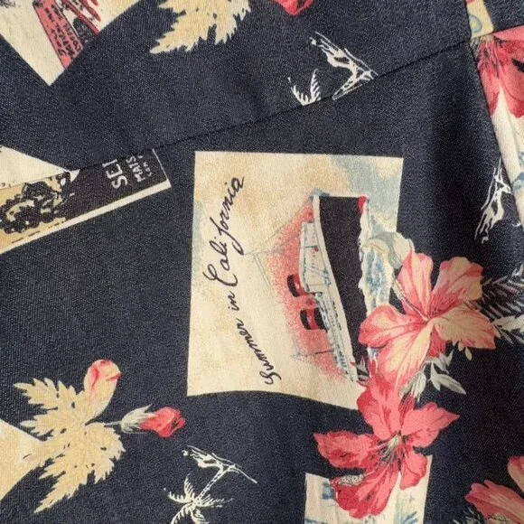 Tiki Floral Print Midi Dress - Picture 3 of 10